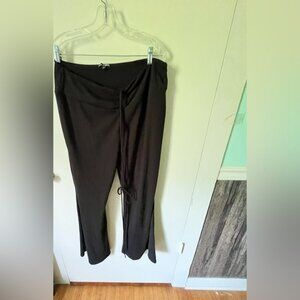 Fashion Nova xxl Black Flare Pants